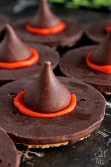 Halloween Cookie Magic: Witches Hat Cookies with Fudge Stripe Cookies